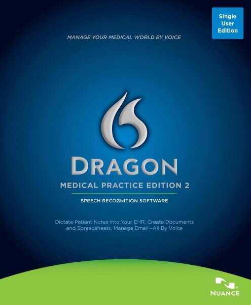 Dragon Medical Practice Edition 2 box