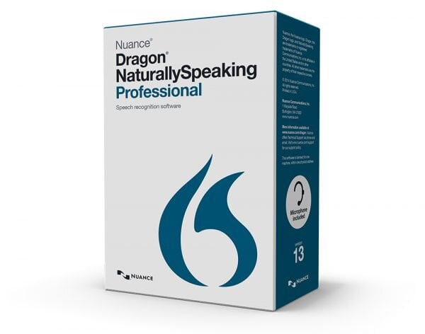 Dragon Naturally Speaking Professional v13 box