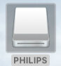 philips recorder drive icon on Mac